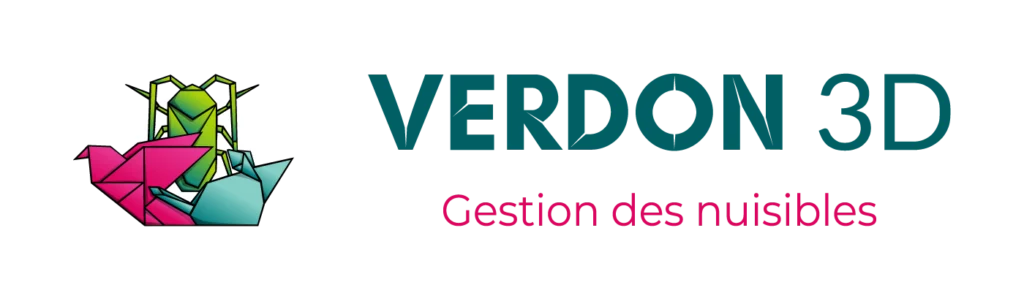 logo de verdon 3d -dératiseur désinsectiseur dépigeonnisation dans le haut Var - dératisation-guêpe-frelon-punaise-de-lit-puces-rat-souris